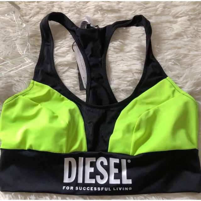 【タグ付き未使用】 DIESEL 80’sロゴビキニ ブラトップス スポーツブラ 3