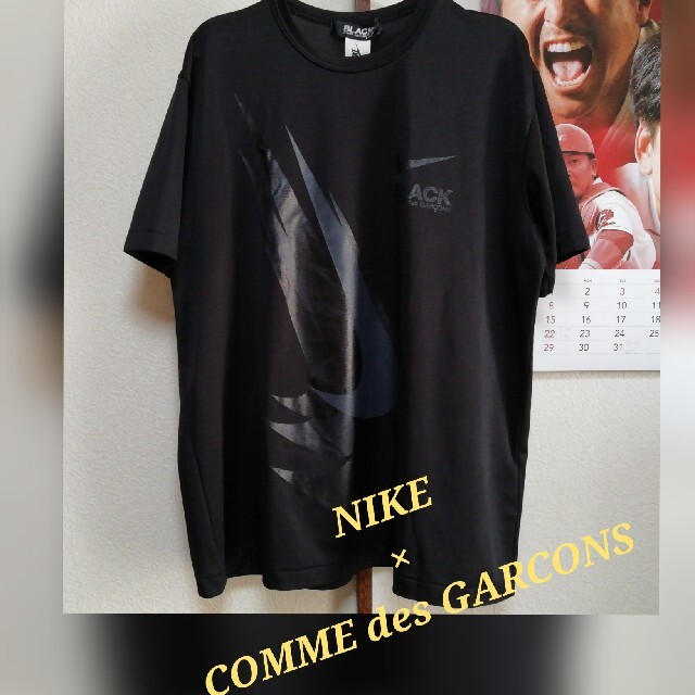 COMME des GARCONS(コムデギャルソン)の⭐NIKE×COMME des GARCONS　スウォッシュTシャツ　レア✨ メンズのトップス(Tシャツ/カットソー(半袖/袖なし))の商品写真