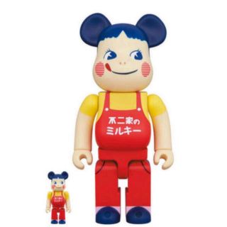 BE＠RBRICK ホーロー看板 ペコちゃん 100％＆400％(キャラクターグッズ)