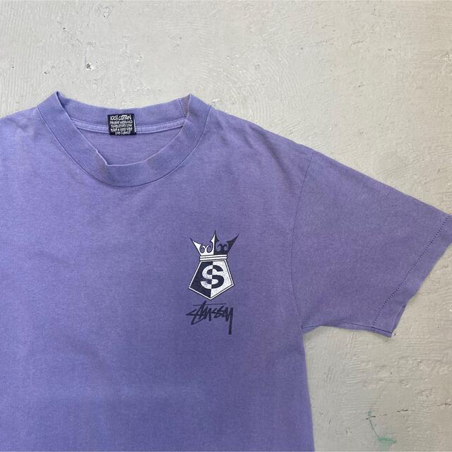 80s old stussy Tシャツ M ネイビー USA製 | www.jarussi.com.br
