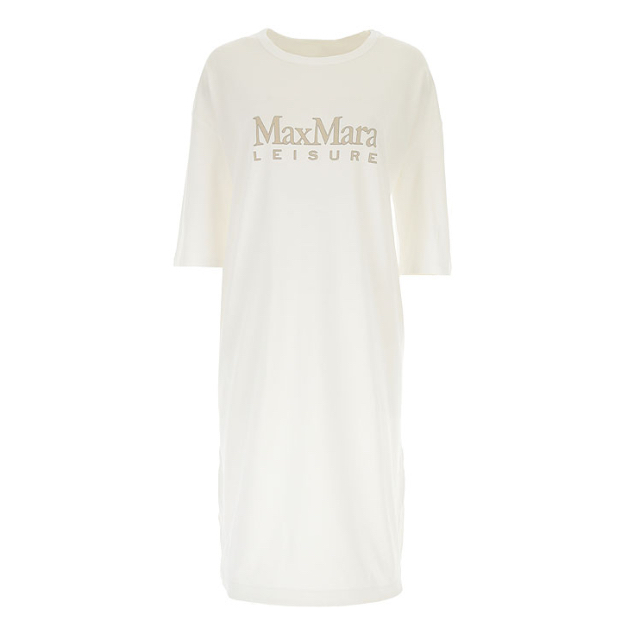 Max Mara(マックスマーラ)の新品正規品! MAX MARA Tシャツワンピ XS レディースのワンピース(ロングワンピース/マキシワンピース)の商品写真