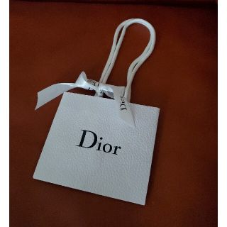 クリスチャンディオール(Christian Dior)のクリスチャンディオール　ショップ袋　リボン付き(ショップ袋)