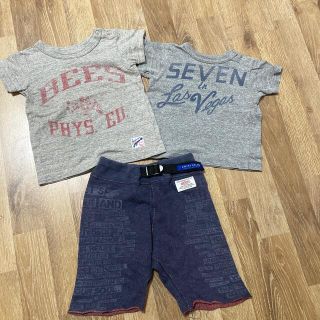 デニムダンガリー(DENIM DUNGAREE)のDENIM&DUNGAREE.MARKEYSセット80(Ｔシャツ)