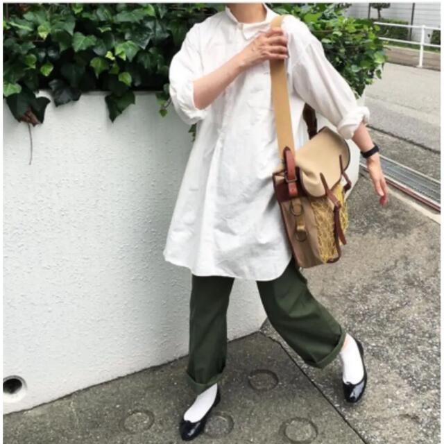 mame 様専用□グランパシャツ　size40◇ アトリエシャツ leno&co レディースのトップス(シャツ/ブラウス(長袖/七分))の商品写真