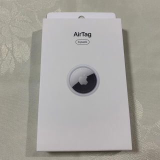 アップル(Apple)のApple AirTag 4パック【新品未開封】(その他)