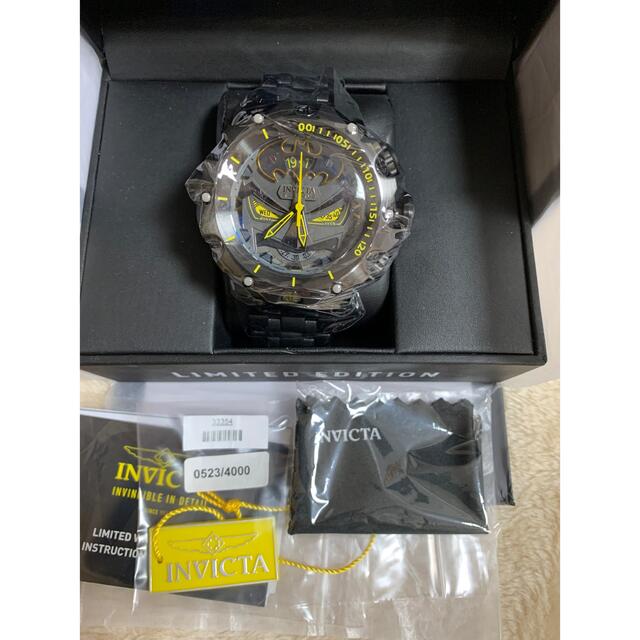 ⑤ 定価30万 インビクタ INVICTA 33354 バットンマン 新未使用