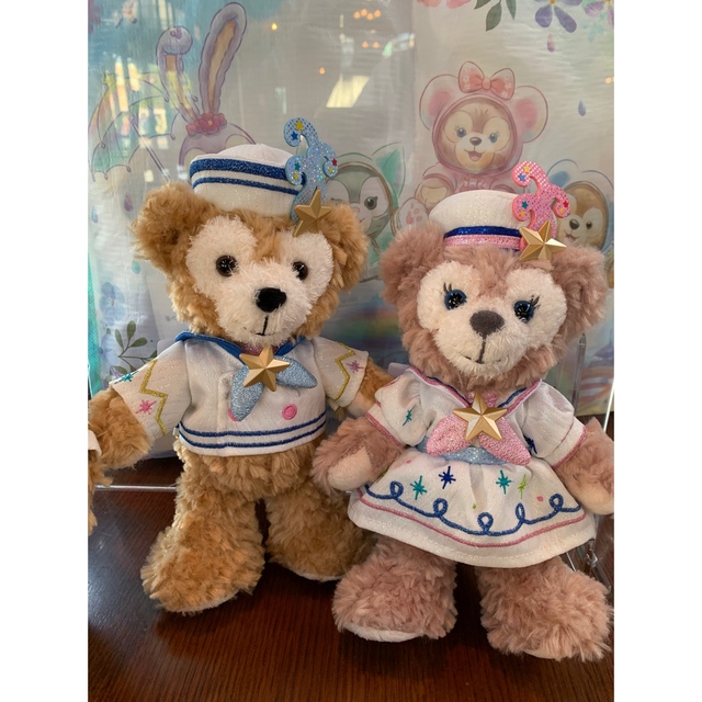 ダッフィー - ダッフィ シェリーメイ ポージープラッシー ぬいぐるみ ディズニーシー TDS1