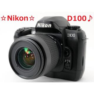 ニコン(Nikon)の#3887美品♪☆カンタンにプロのような写真撮影OK!!☆ Nikon D100(デジタル一眼)