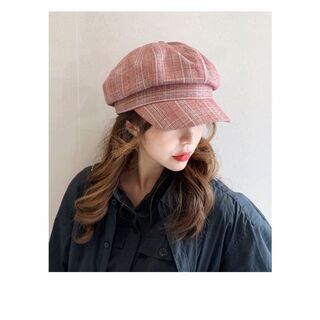 no_35 ベレー帽 ピンク(ハンチング/ベレー帽)