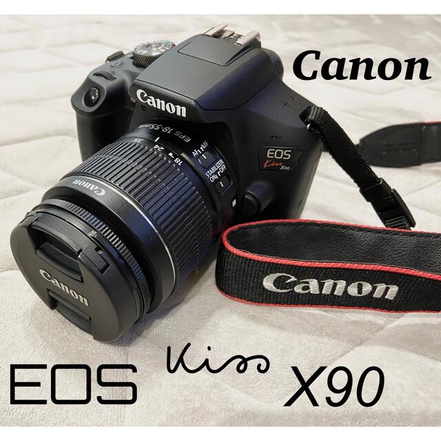 Canon(キヤノン)のCanon EOS Kiss X90 EF-S18-55 IS IIレンズキット スマホ/家電/カメラのカメラ(デジタル一眼)の商品写真