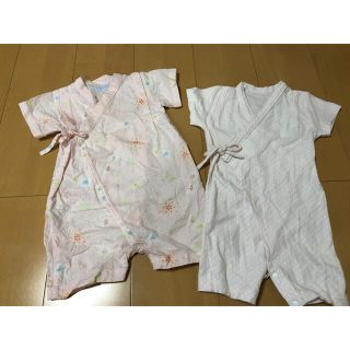 ミキハウス(mikihouse)の甚平　50〜70 ロンパース(甚平/浴衣)