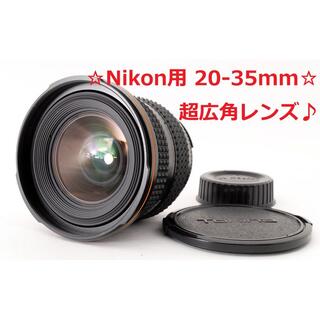 ニコン(Nikon)の#4009 美品♪☆超広角レンズ‼☆ Nikon用 トキナー  20-35mm(レンズ(ズーム))
