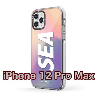 ウィンダンシー(WIND AND SEA)のCasetify WDS CASE iPhone 12 Pro Max ケース(iPhoneケース)