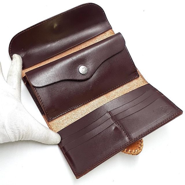 ALZUNI - 美品 アルズニ ALZUNI 長財布 コンチョ パイソン 20-22051108
