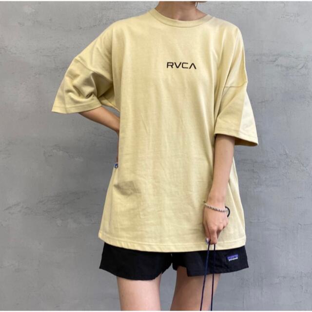 RVCA(ルーカ)の新品 RVCA レディース S バックプリント ビッグ ルーカ Tシャツ レディースのトップス(Tシャツ(半袖/袖なし))の商品写真