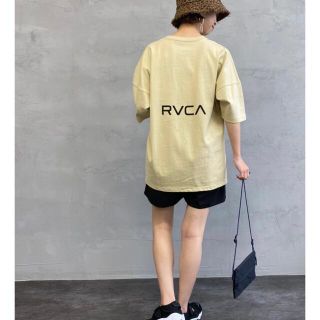 ルーカ(RVCA)の新品 RVCA レディース S バックプリント ビッグ ルーカ Tシャツ(Tシャツ(半袖/袖なし))