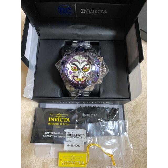 国産】 INVICTA - バットンマン 新未使用 ⑦ 定価30万インビクタ 国産】 INVICTA - バットンマン 新未使用 ⑦ 定価30万インビクタ