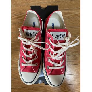 コンバース(CONVERSE)のCONVERSE All STAR 23センチ　RED(スニーカー)