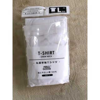 半袖  丸首Tシャツ  白  Lサイズ(その他)