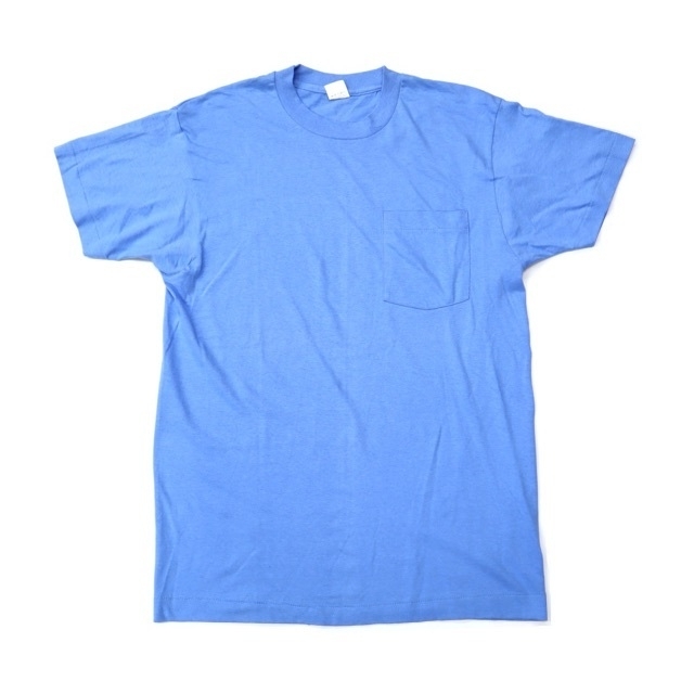 デッドストック 80s ビンテージ USA製 ポケット Tシャツ ポケT メンズ