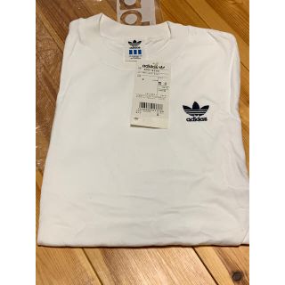 アディダス(adidas)のadidas 半袖Tシャツ　白　S(160)(ウェア)