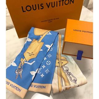 ヴィトン(LOUIS VUITTON) スカーフ（ブルー・ネイビー/青色系）の通販 