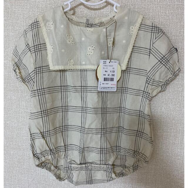 futafuta(フタフタ)のバースデー tete a tete ロンパース キッズ/ベビー/マタニティのベビー服(~85cm)(ロンパース)の商品写真