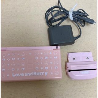 ニンテンドーDS(ニンテンドーDS)のNintendo DS lite (Love and Berry)(携帯用ゲーム機本体)