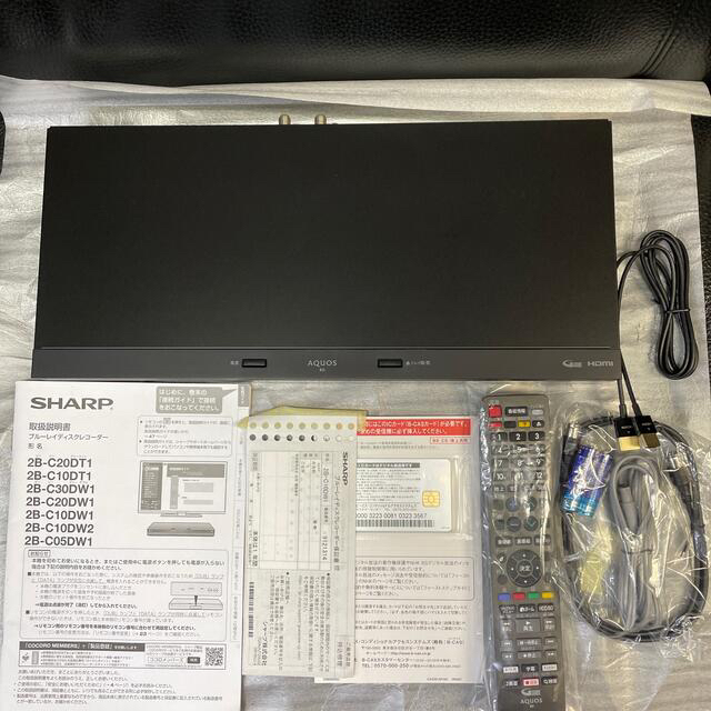 新品未使用　 シャープ　AQUOSブルーレイ  2B-C10DW1