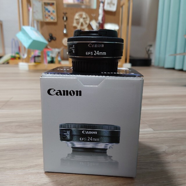 Canon(キヤノン)のCanon 交換レンズ EF-S24F2.8 STM スマホ/家電/カメラのカメラ(その他)の商品写真