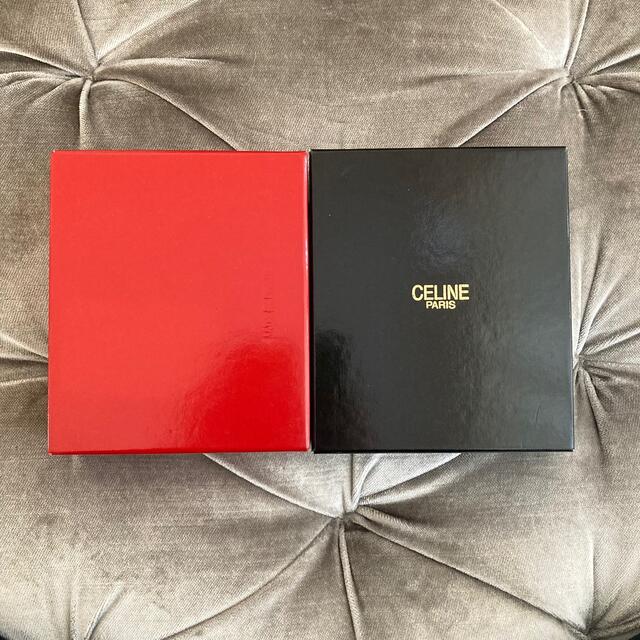 celine(セリーヌ)のCELINE 💙🖤 ヴィンテージ マカダム トリオンフ がま口 財布 レディースのファッション小物(財布)の商品写真