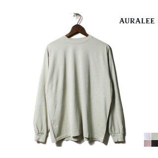 オーラリー(AURALEE)のAURALEE LUSTER PLAITING L/S TEE(Tシャツ/カットソー(七分/長袖))