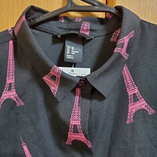 エイチアンドエム(H&M)のH&M ノースリーブブラウス(Tシャツ(半袖/袖なし))