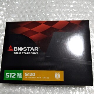 【未開封】SSD 512GB BIOSTAR S120-512GB