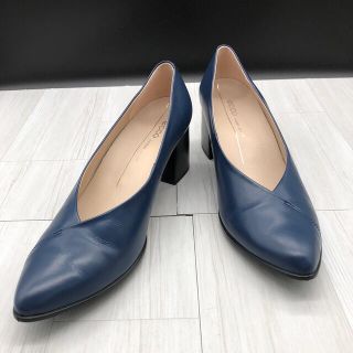 エコー(ECHO)のecco エコー 37 パンプス ヒール 24 ネイビー(ハイヒール/パンプス)