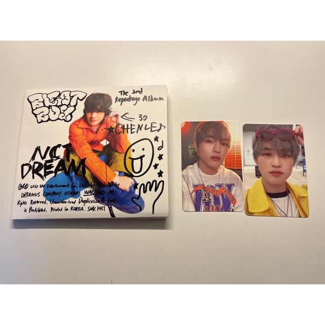 「匿名」【NCT DREAM】beatbox Digipack チョンロ エンタメ/ホビーのCD(K-POP/アジア)の商品写真