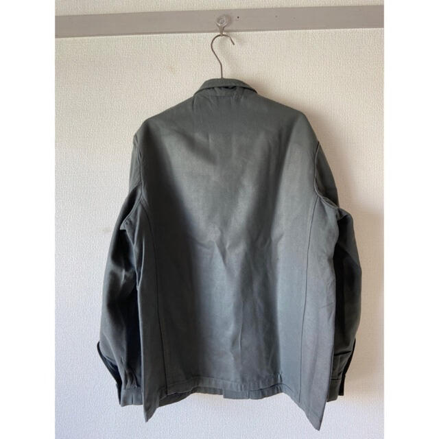超希少 dead stock ドイツ軍 セージグリーン 薄手 ジャケット シャツ メンズのジャケット/アウター(ミリタリージャケット)の商品写真
