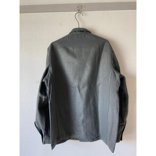 超希少 dead stock ドイツ軍 セージグリーン 薄手 ジャケット シャツ