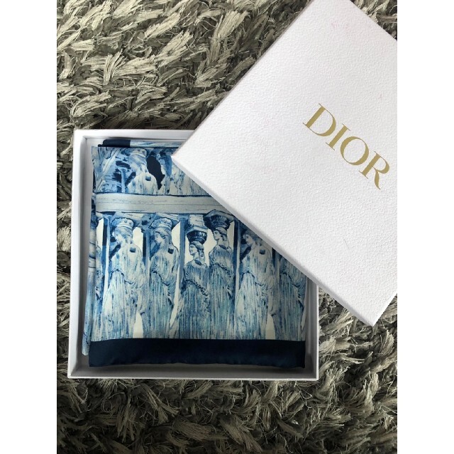 大きな割引 Dior 値下 - Dior Christian クリスチャンディオール スカーフ ディオール バンダナ+スカーフ