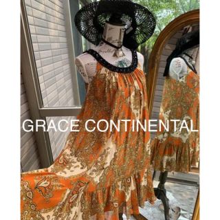 グレースコンチネンタル(GRACE CONTINENTAL)の綺麗なお姉さんのグレースコンチネンタル華やかワンピース(ひざ丈ワンピース)