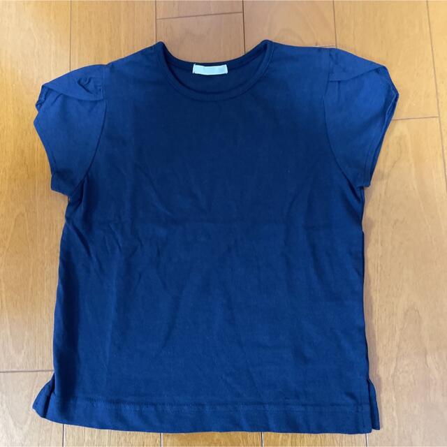 GU(ジーユー)のGUトップスTシャツ110 キッズ/ベビー/マタニティのキッズ服女の子用(90cm~)(Tシャツ/カットソー)の商品写真