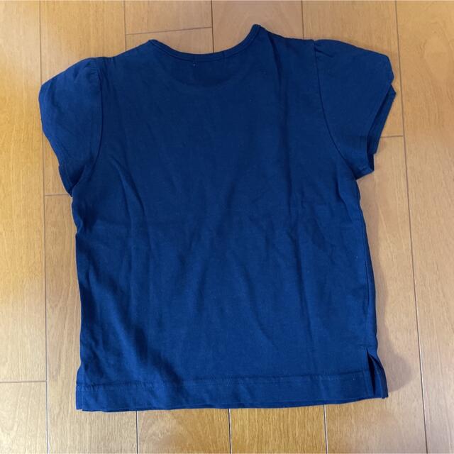 GU(ジーユー)のGUトップスTシャツ110 キッズ/ベビー/マタニティのキッズ服女の子用(90cm~)(Tシャツ/カットソー)の商品写真