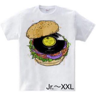 プリントスター(Printstar)のTシャツ ハンバーガー レコード マクドナルド ウェンディーズ バーガーキング(Tシャツ/カットソー(半袖/袖なし))