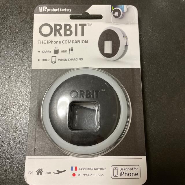 iPhone(アイフォーン)の【ORBIT】スマホケーブルホルダー スマホ/家電/カメラのスマホアクセサリー(その他)の商品写真