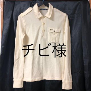 ラルフローレン(Ralph Lauren)の未使用　ラルフローレン（クリーム色）長袖ポロシャツ送料込み(ポロシャツ)