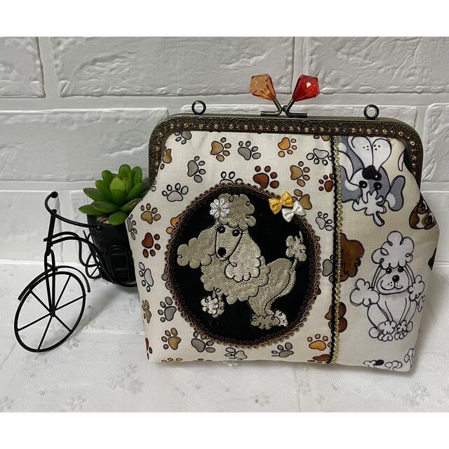 ロラライハリス 刺繍プードルちゃんポーチ - zaficycles.be