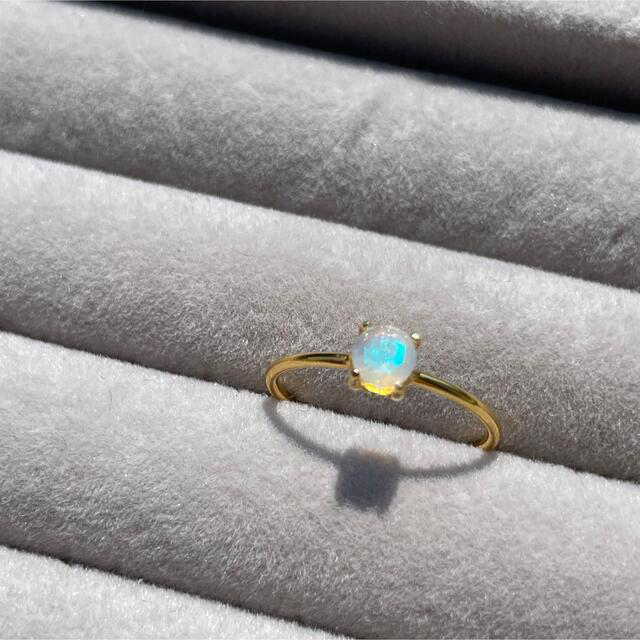 14kgf  Temptation  ring  …  opal ハンドメイドのアクセサリー(リング)の商品写真