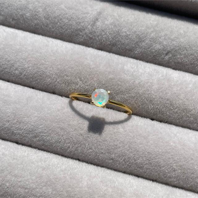 14kgf  Temptation  ring  …  opal ハンドメイドのアクセサリー(リング)の商品写真