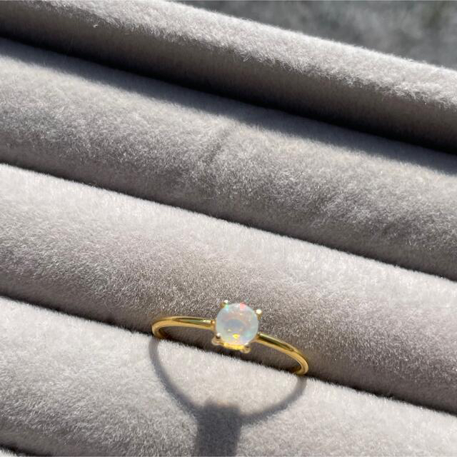 14kgf  Temptation  ring  …  opal ハンドメイドのアクセサリー(リング)の商品写真