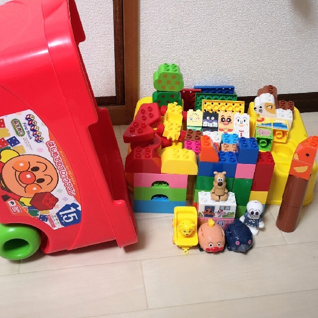 アンパンマンブロック&α　人気　知育玩具 キッズ/ベビー/マタニティのおもちゃ(知育玩具)の商品写真